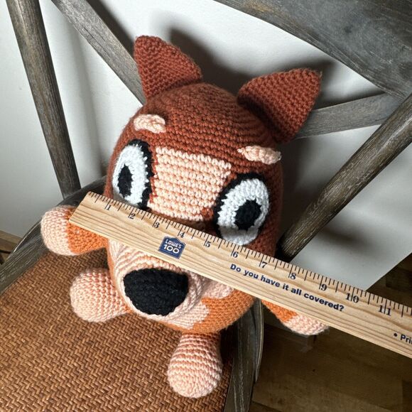 Handcrafted‎ Crocheted Bingo Character Stuffed Toy Plush From Bluey - Picture 10 of 14